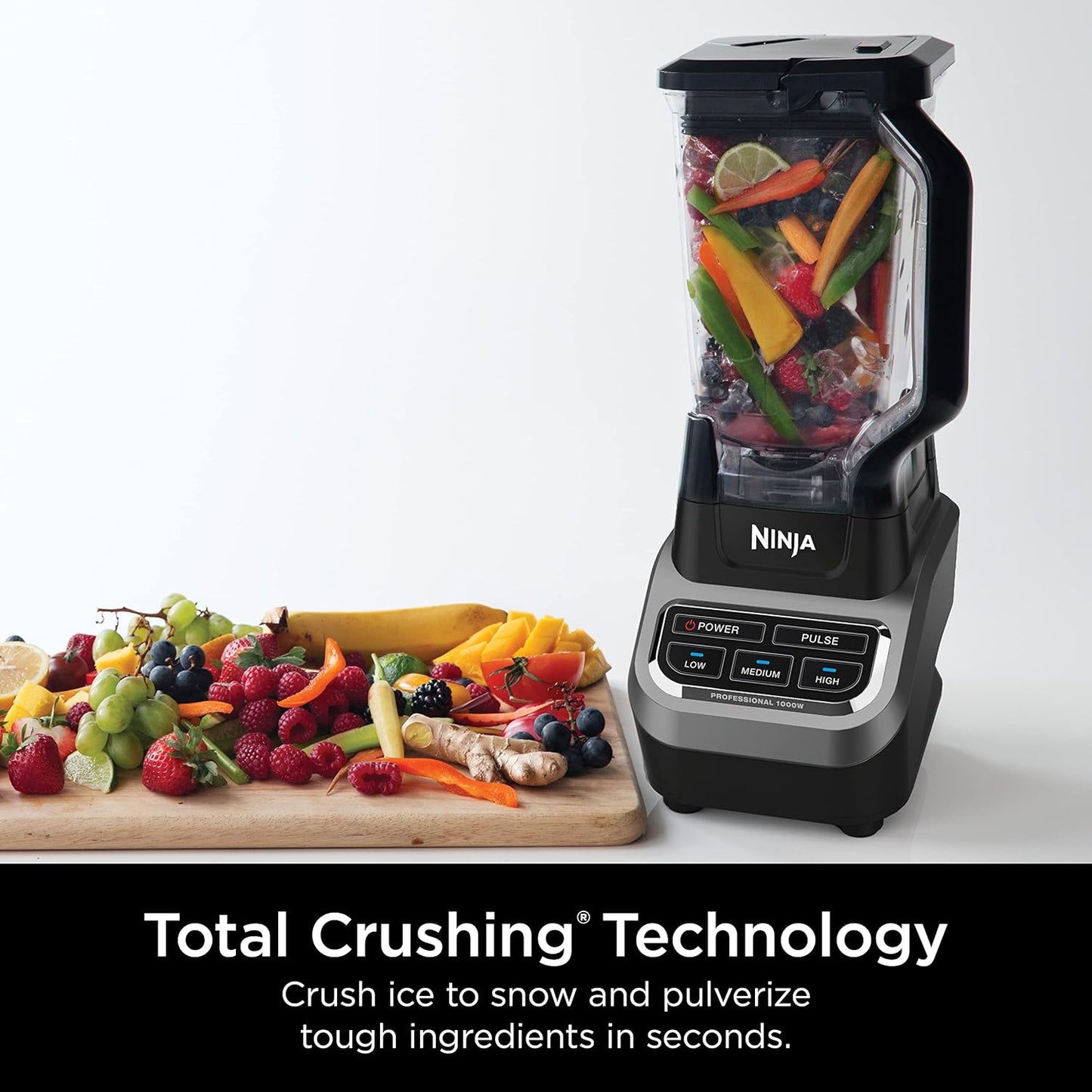 Ninja BL610 Professional 72 Oz Countertop Blender with 1000-Watt Base