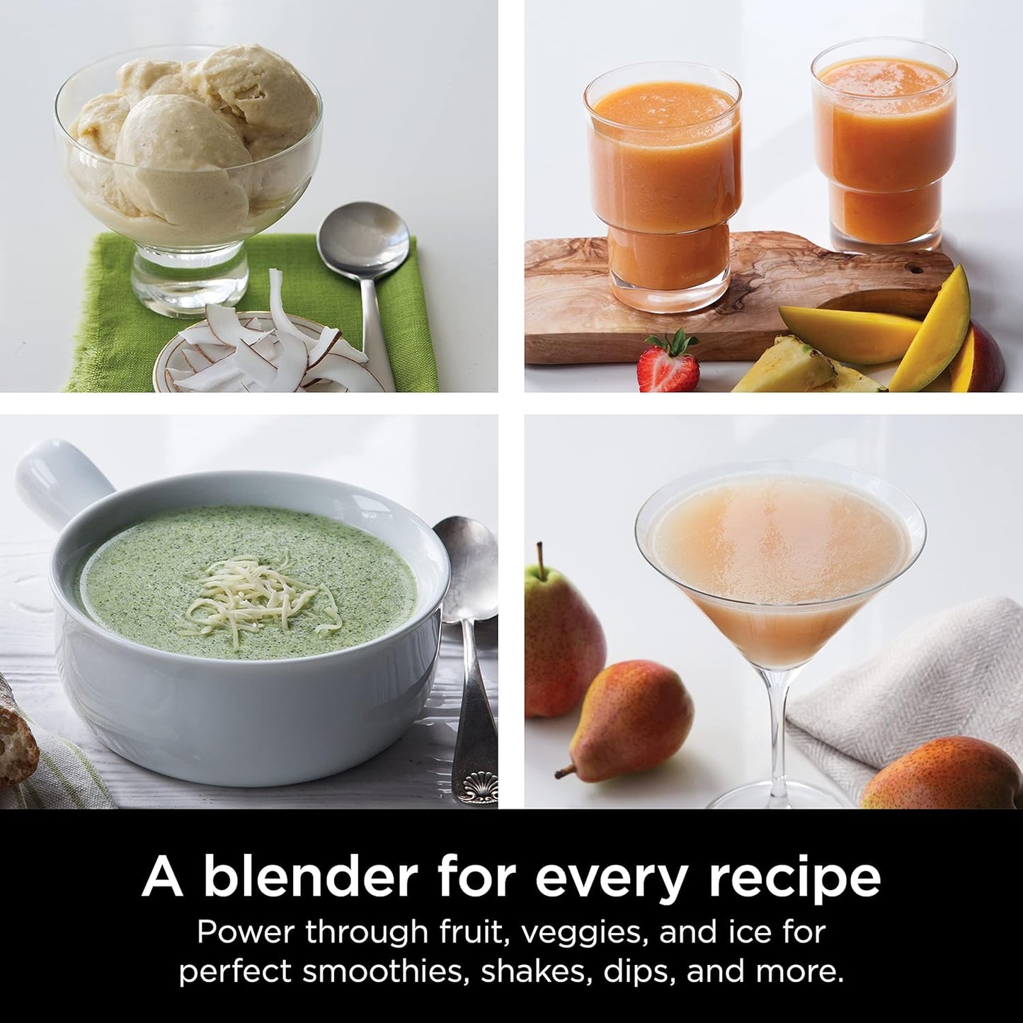 Ninja BL610 Professional 72 Oz Countertop Blender with 1000-Watt Base